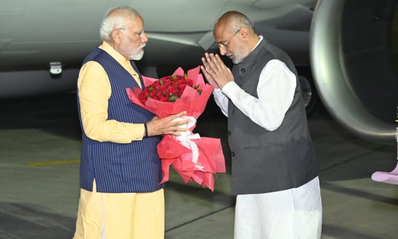 Jharkhand Governor with PM Modi