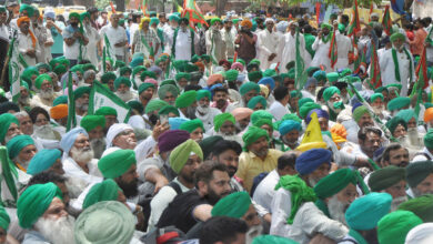 farmers protest