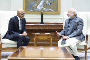 Satya Nadella: माइक्रोसॉफ्ट का भारत में बड़ा ऐलान, 17.5 अरब डॉलर निवेश करेगा, पीएम मोदी से मुलाकात के बाद सीईओ सत्य नडेला ने दी जानकारी